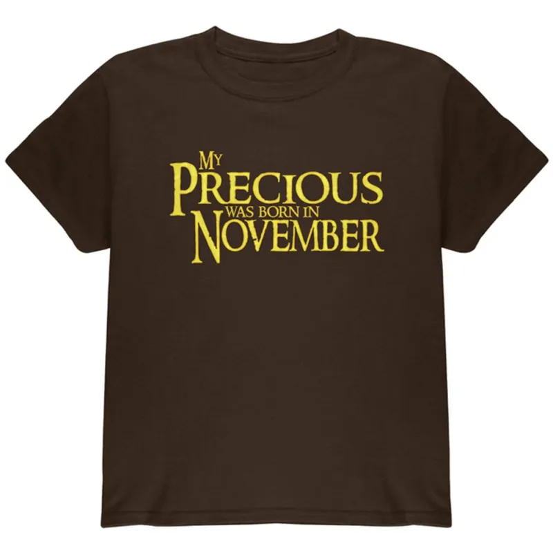 My Precious was Born in November Youth T Shirt sold by Old Glory