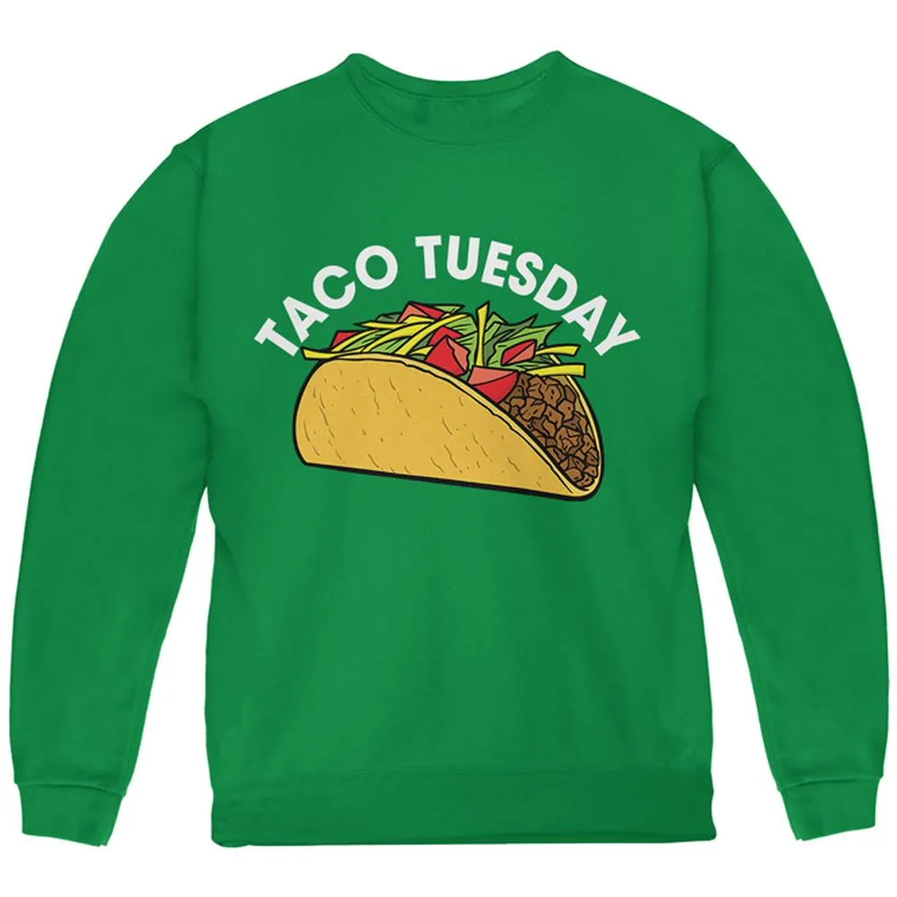Cinco de Mayo Taco Tuesday Youth Sweatshirt sold by Old Glory