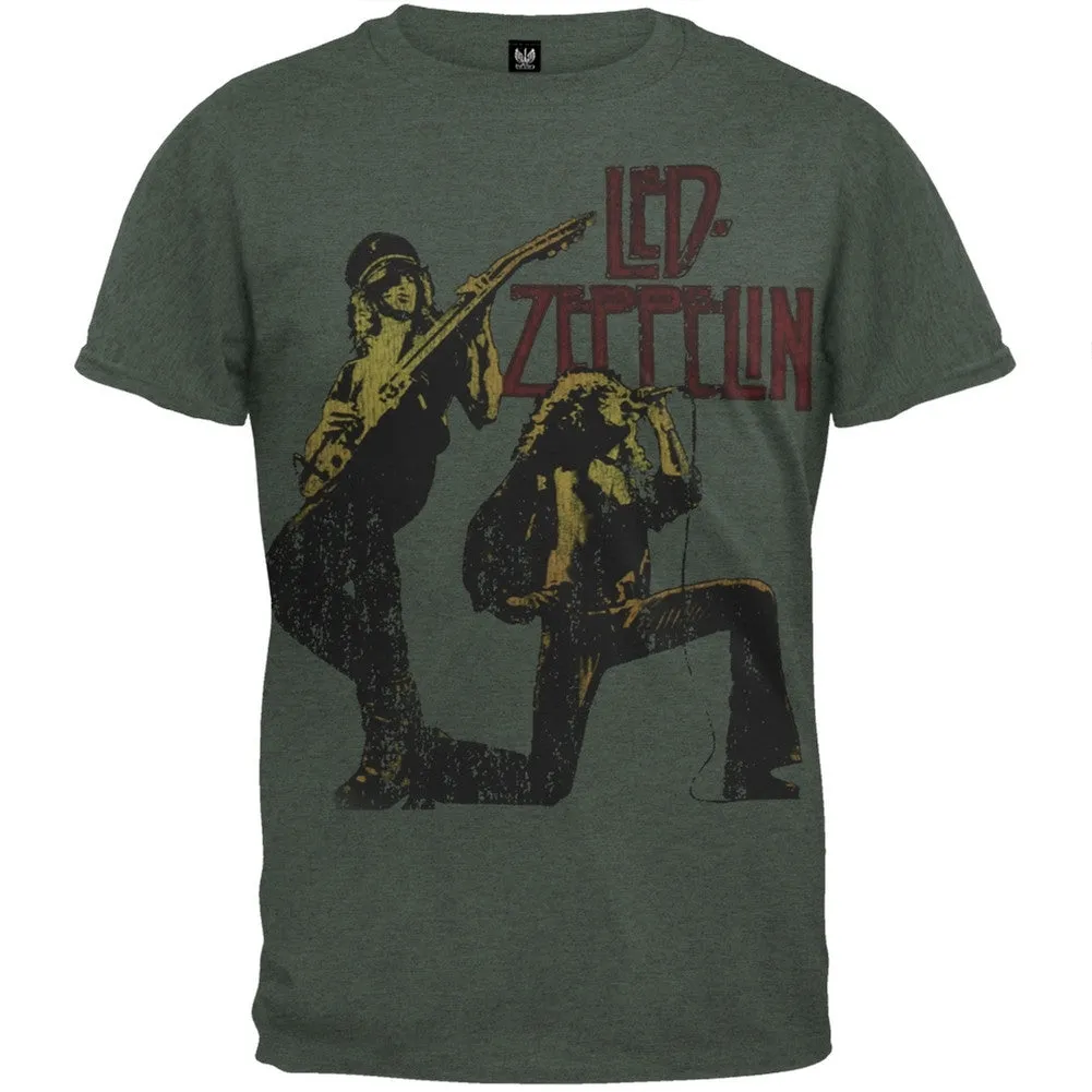 Led Zeppelin - Stage Color Burst Soft T-Shirt sold by Old Glory