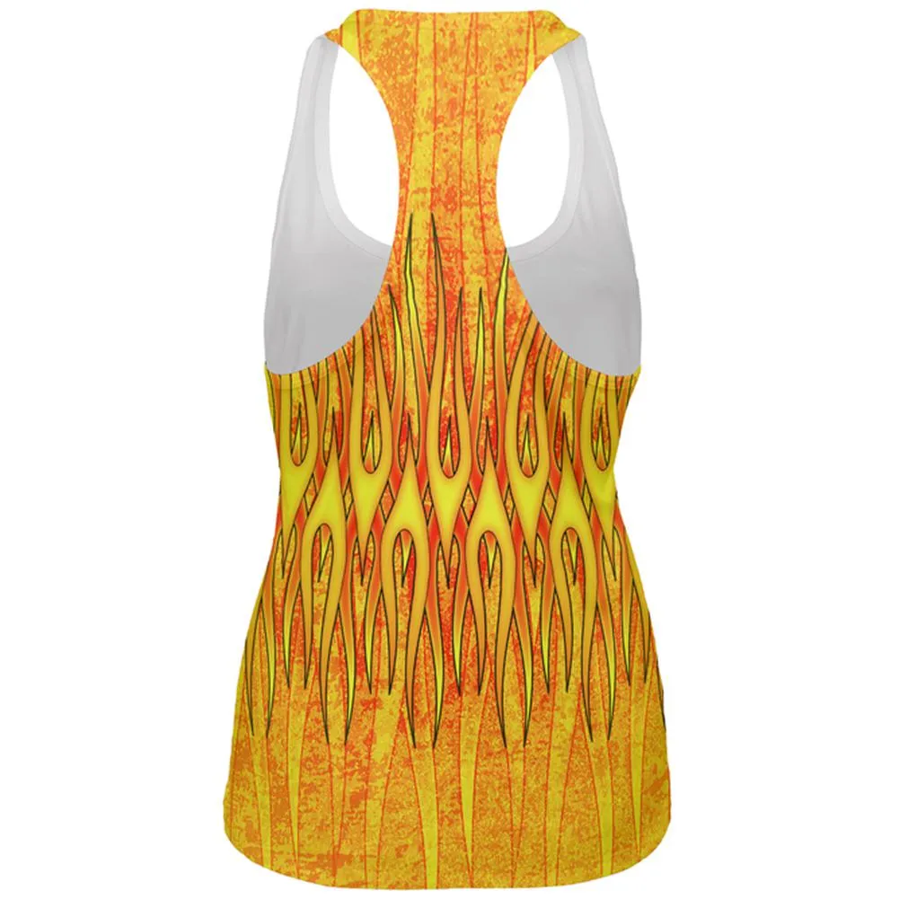 Flame On Fire Starter Pyromaniac All Over Womens Work Out Tank Top sold by Old Glory product image thumbnail 2