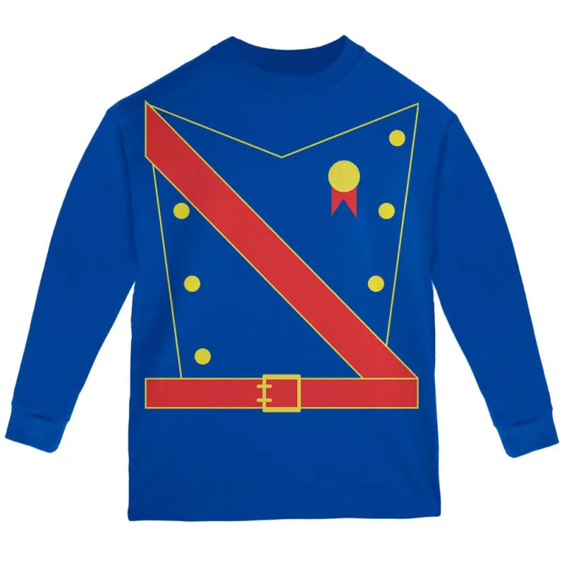 Halloween Prince King Royal Guard Costume Youth Long Sleeve T Shirt sold by Old Glory