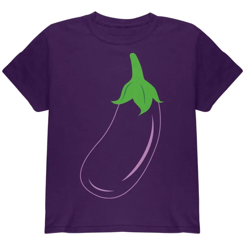 Halloween Vegetable Eggplant Costume Youth T Shirt sold by Old Glory
