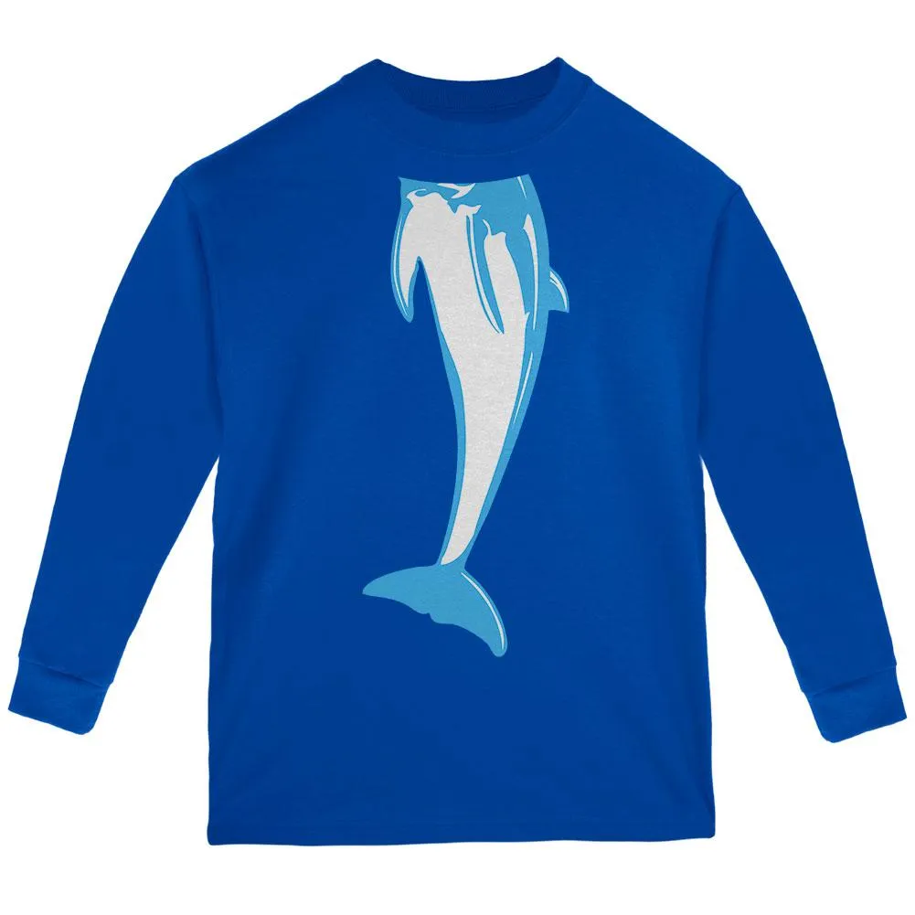 Halloween Dolphin Body Costume Youth Long Sleeve T Shirt sold by Old Glory