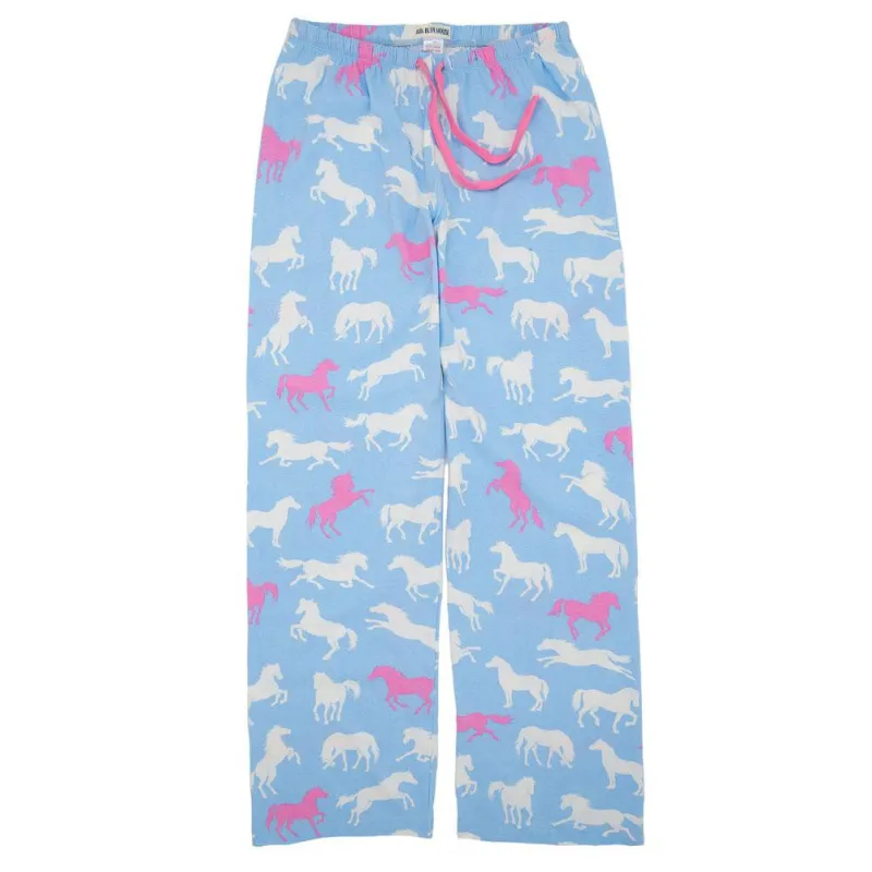 Hearts And Horses Womens Pajama Pants sold by Old Glory