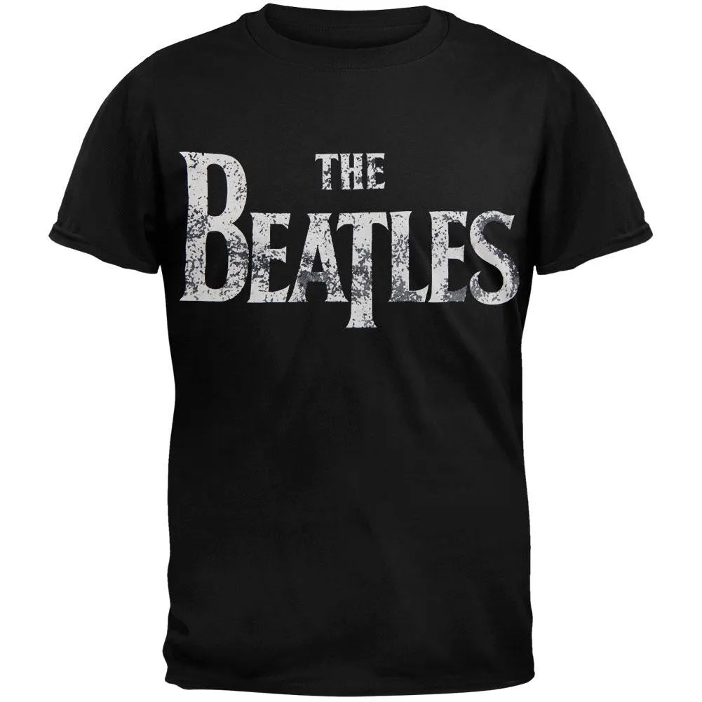The Beatles - Distressed Logo T-Shirt sold by Old Glory