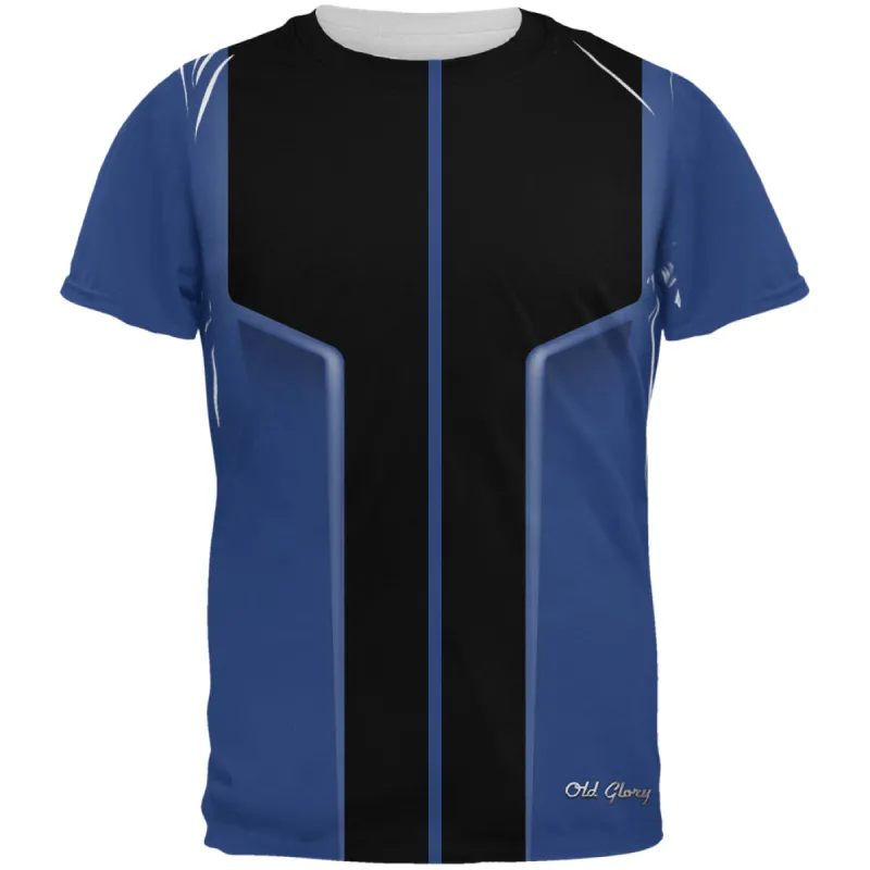 Halloween Classic Muscle Car Blue Costume All Over Mens T Shirt sold by Old Glory