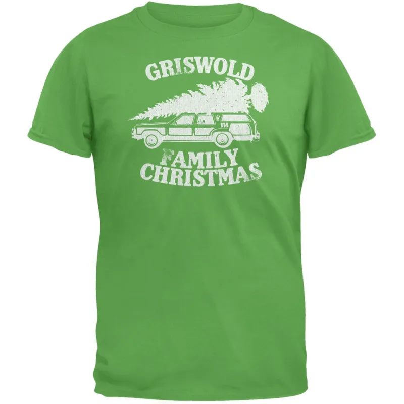 Christmas Vacation - Griswold Family Christmas Adult T-Shirt made by Old Glory