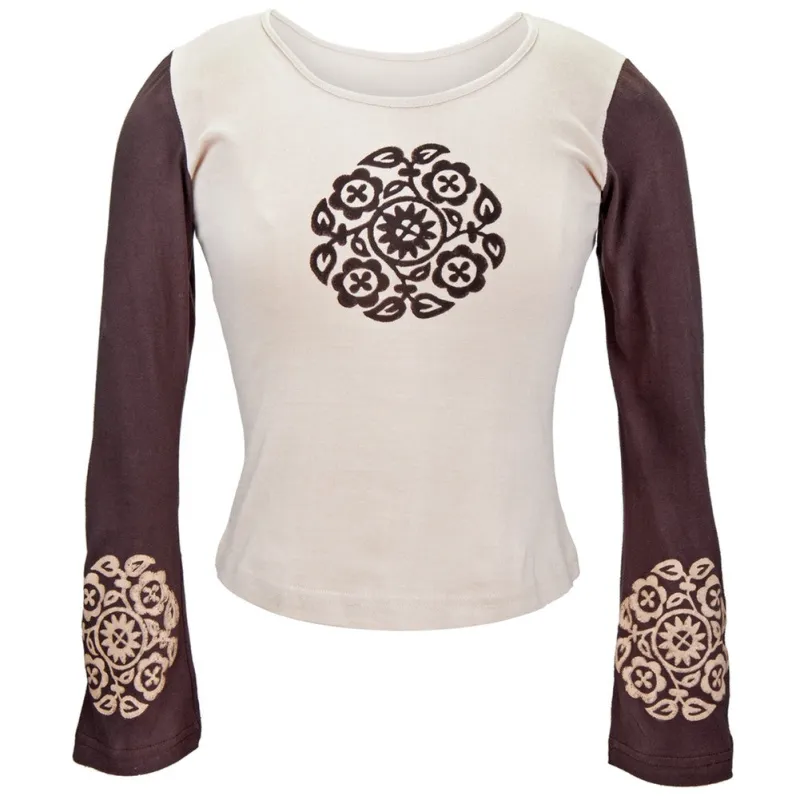 Circle Of Flowers Blouse sold by Old Glory