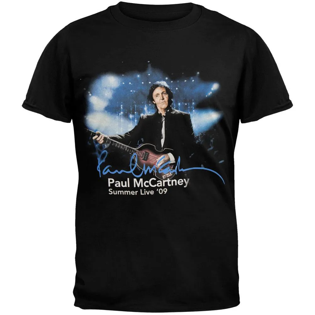 Paul McCartney - Summer Live '09 Stage Lights T-Shirt sold by Old Glory