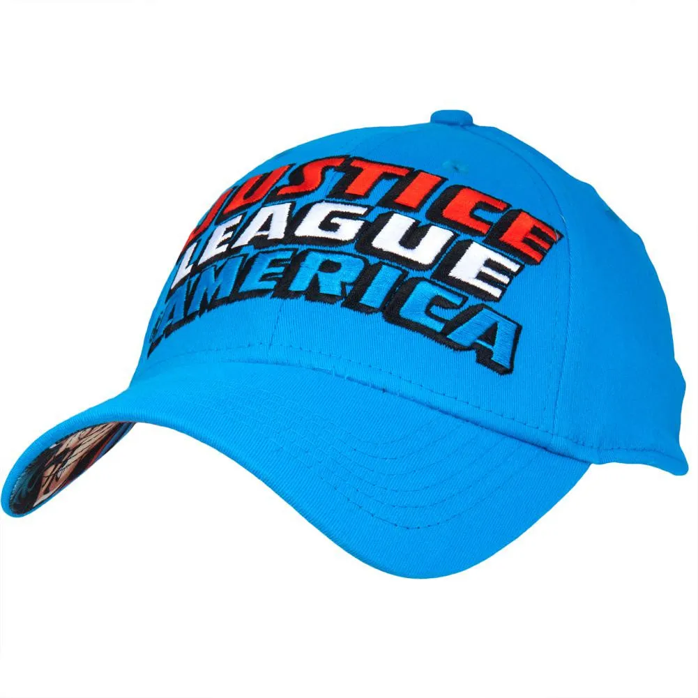 Justice League of America - Logo Flex-Fit Cap sold by Old Glory