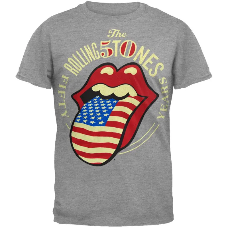 Rolling Stones - Tongue 50th Anniversary 2013 Tour T-Shirt sold by Old Glory