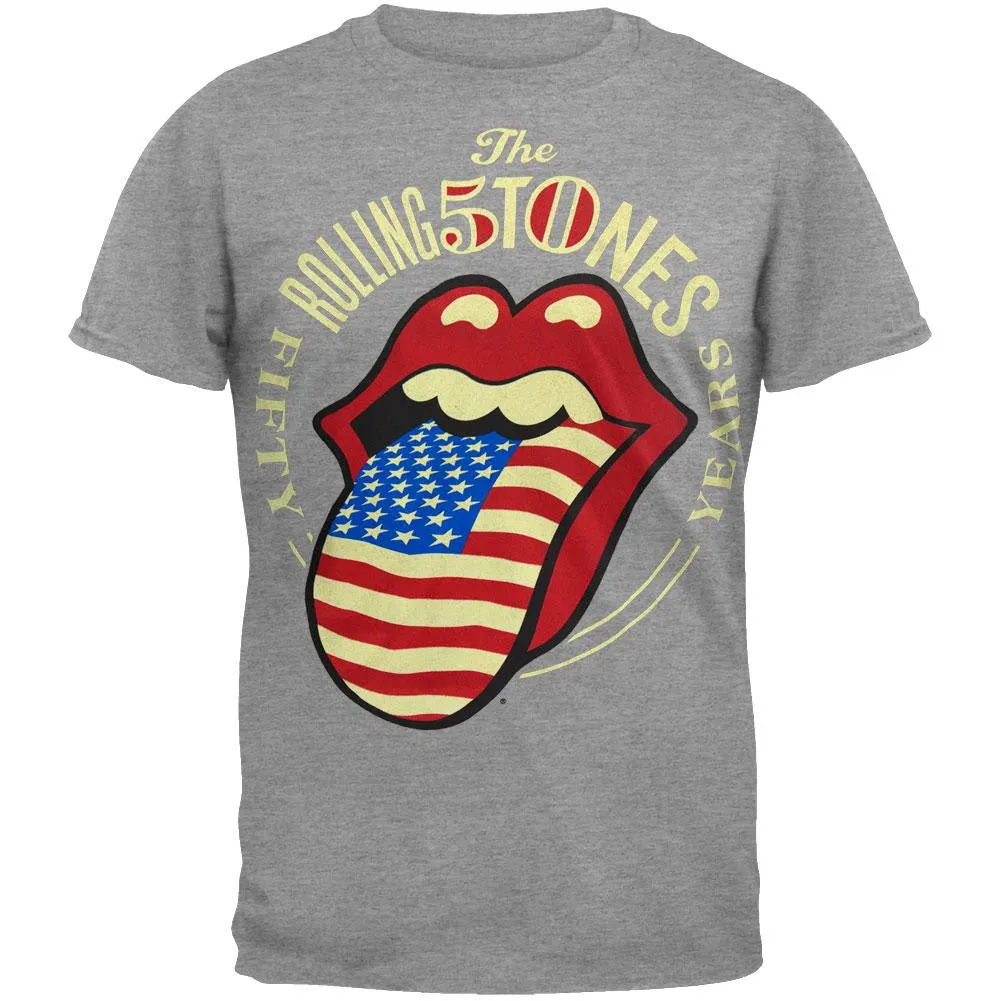 Rolling Stones - Tongue 50th Anniversary 2013 Tour T-Shirt sold by Old Glory