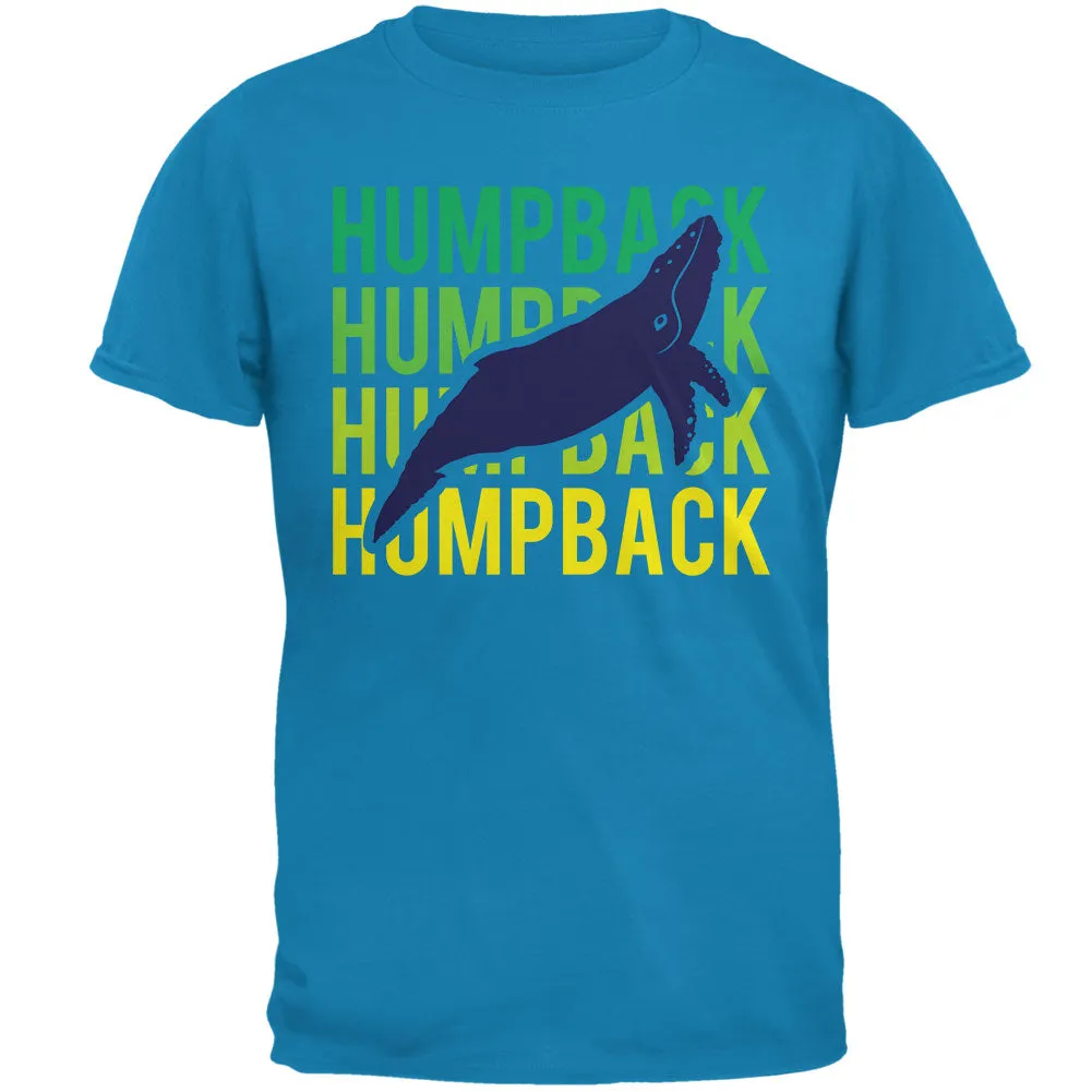 Humpback Whale Stacked Repeat Mens T Shirt sold by Old Glory product image thumbnail 2