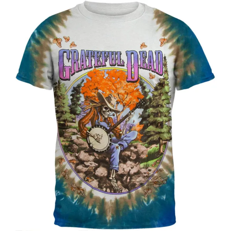 Grateful Dead - Banjo Player 94 Tie Dye T-Shirt sold by Old Glory
