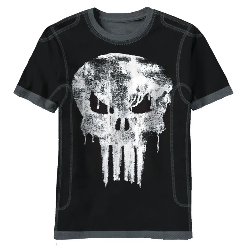 The Punisher - Dripped Skull Soft T-Shirt made by Old Glory