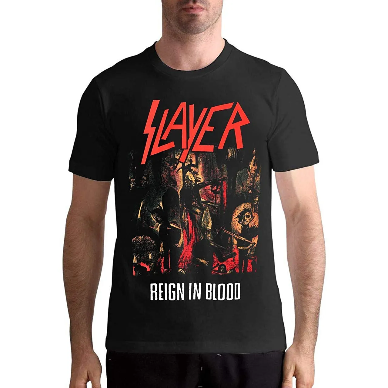 Slayer - Reign in Blood Mens T Shirt sold by Old Glory