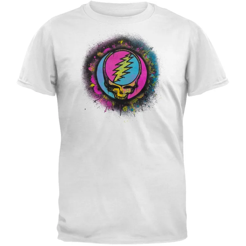 Grateful Dead - Splatter SYF White T-Shirt sold by Old Glory