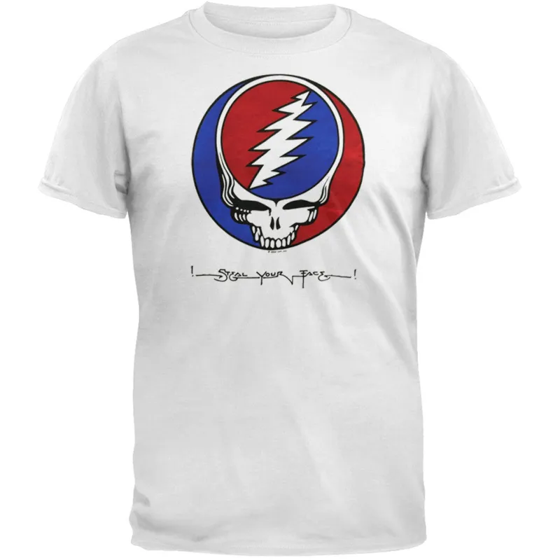 Grateful Dead - White Stealie T-Shirt sold by Old Glory