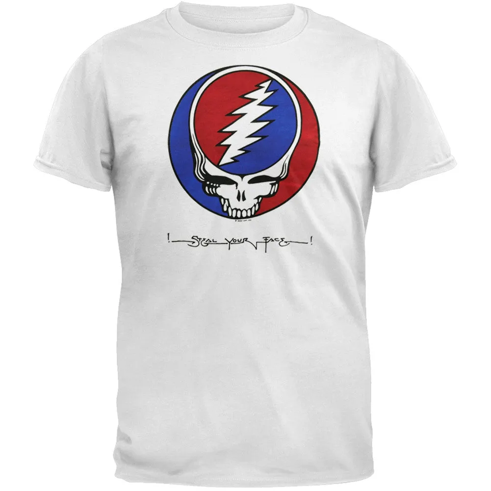 Grateful Dead - White Stealie T-Shirt sold by Old Glory