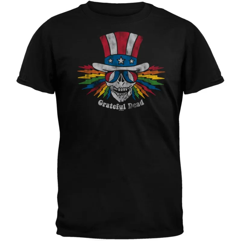 Grateful Dead - Uncle Sam Skull Soft T-Shirt sold by Old Glory