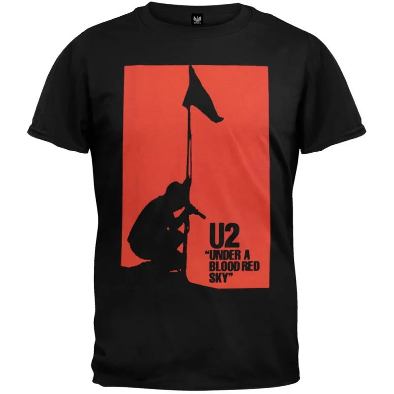 U2 - Red Sky Soft T-Shirt sold by Old Glory