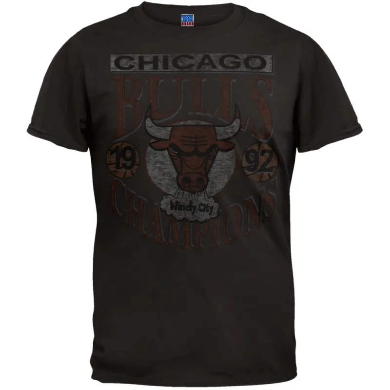 Chicago Bulls - '92 Champions Soft T-Shirt sold by Old Glory