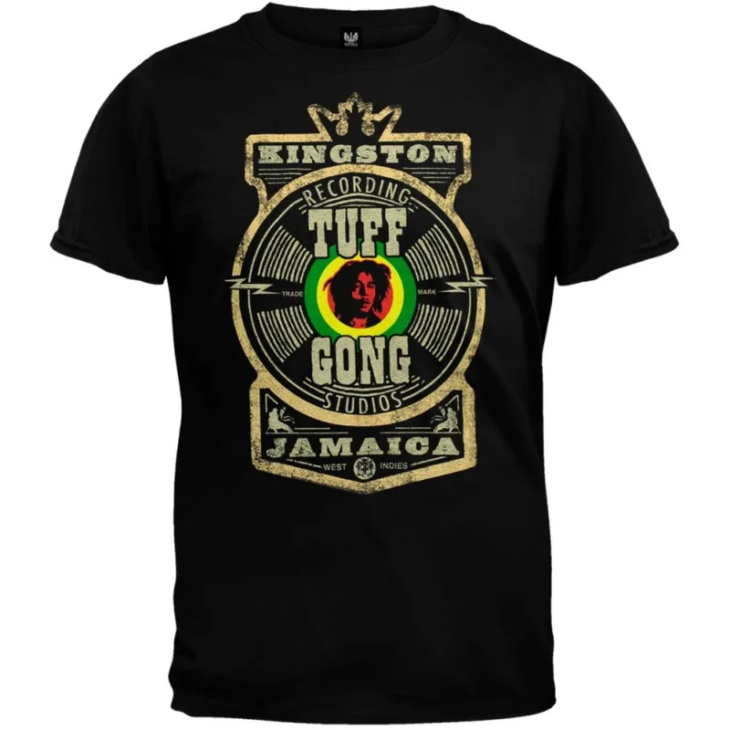 Bob Marley Tuff Gong Record Label Mens T Shirt sold by Old Glory