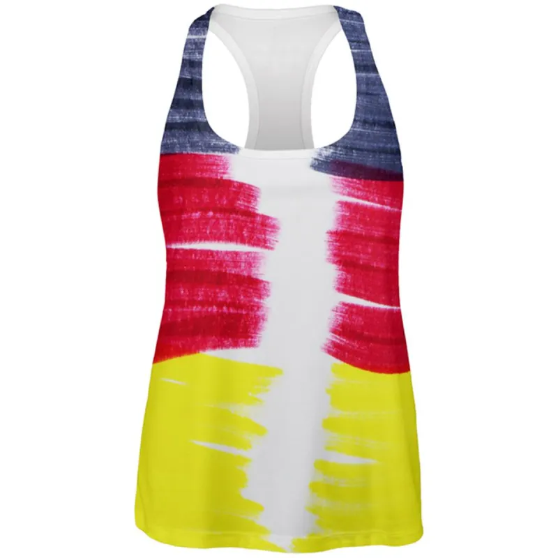 Oktoberfest Color Me German All Over Womens Work Out Tank Top sold by Old Glory