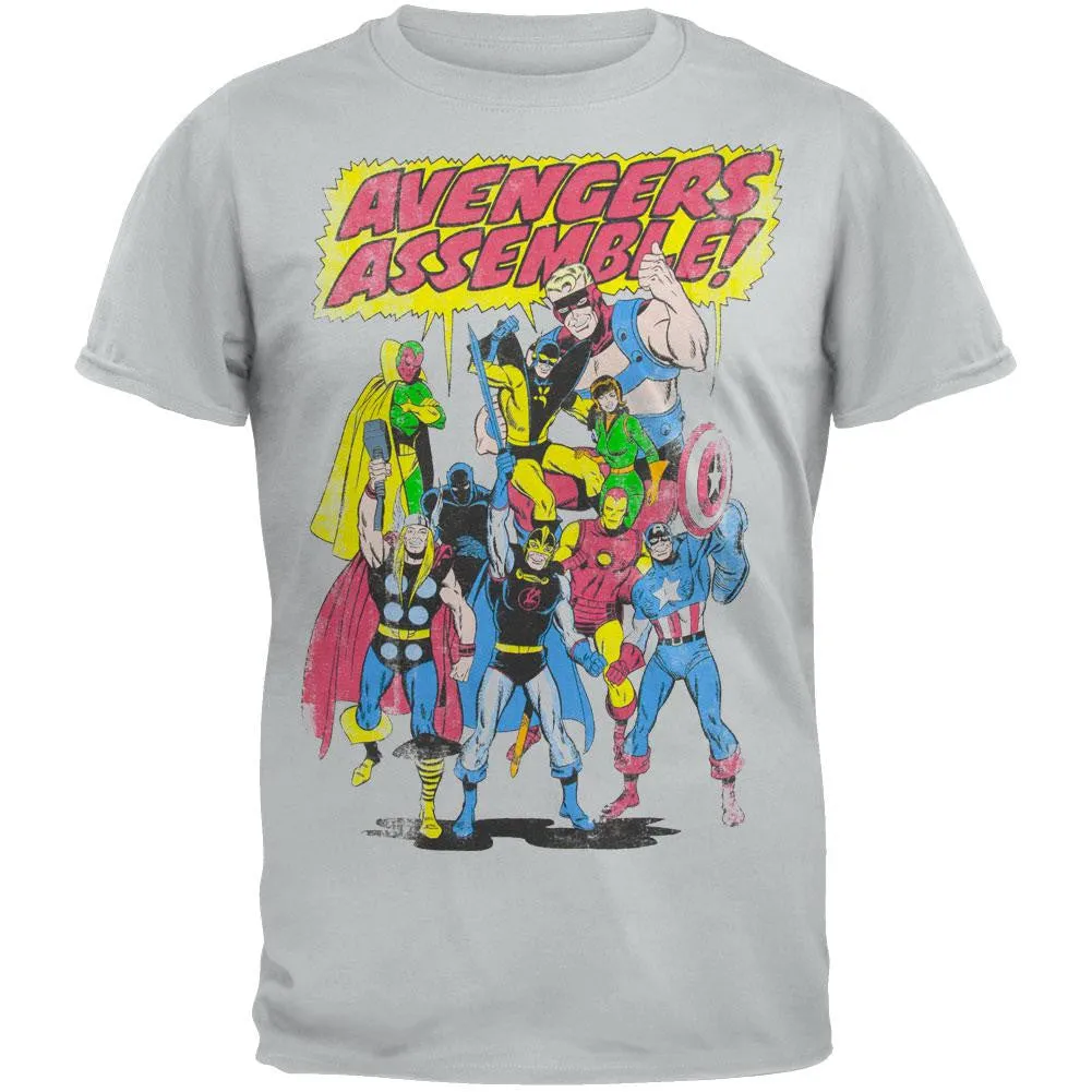 Avengers - Team Avengers Soft T-Shirt sold by Old Glory
