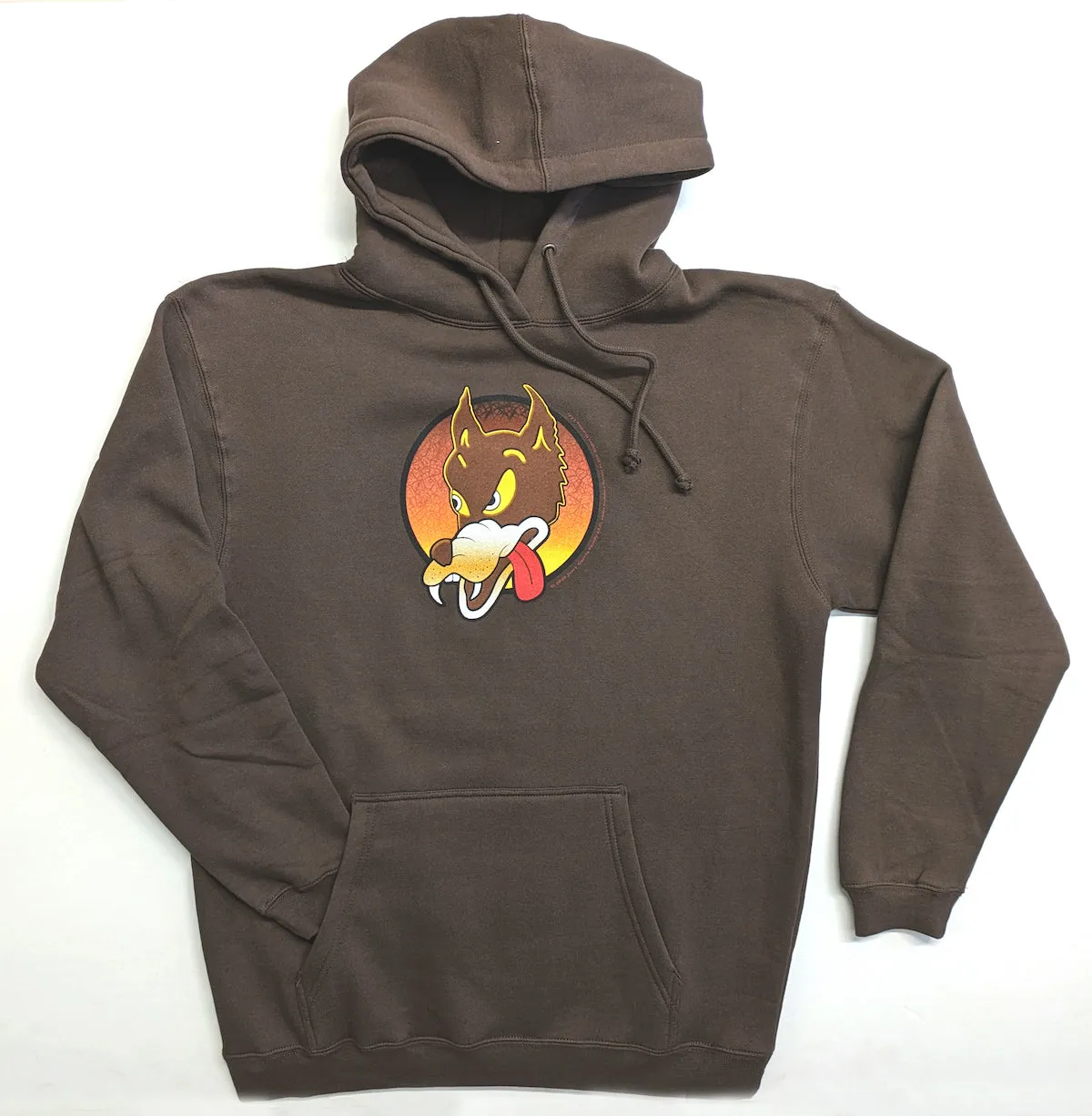 Jerry Garcia - Wolf Guitar Emblem Mens Pullover Hoodie sold by Old Glory