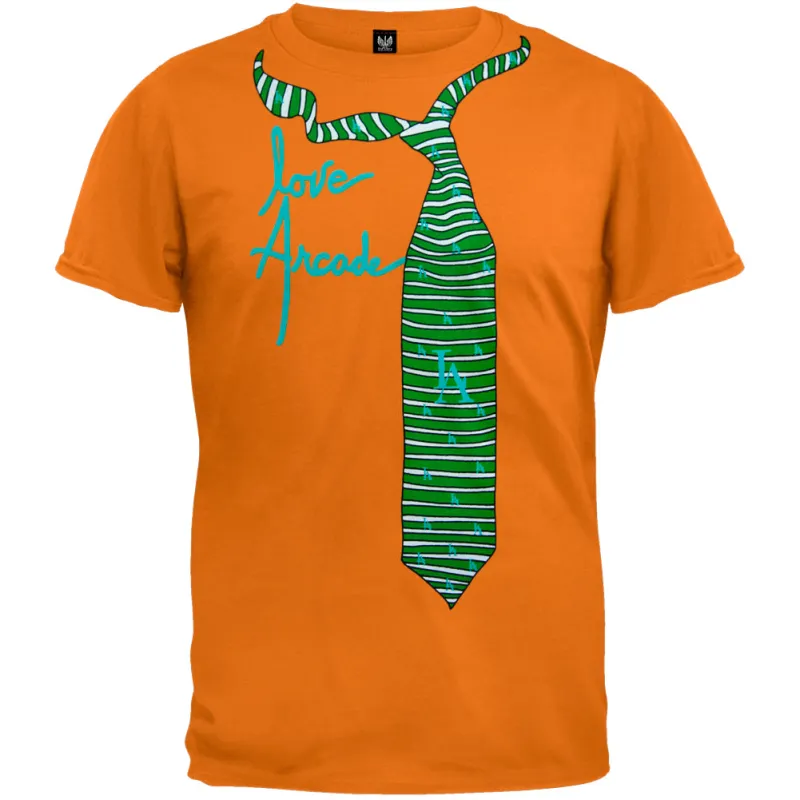 Love Arcade - Neck Tie Soft Mens T Shirt sold by Old Glory