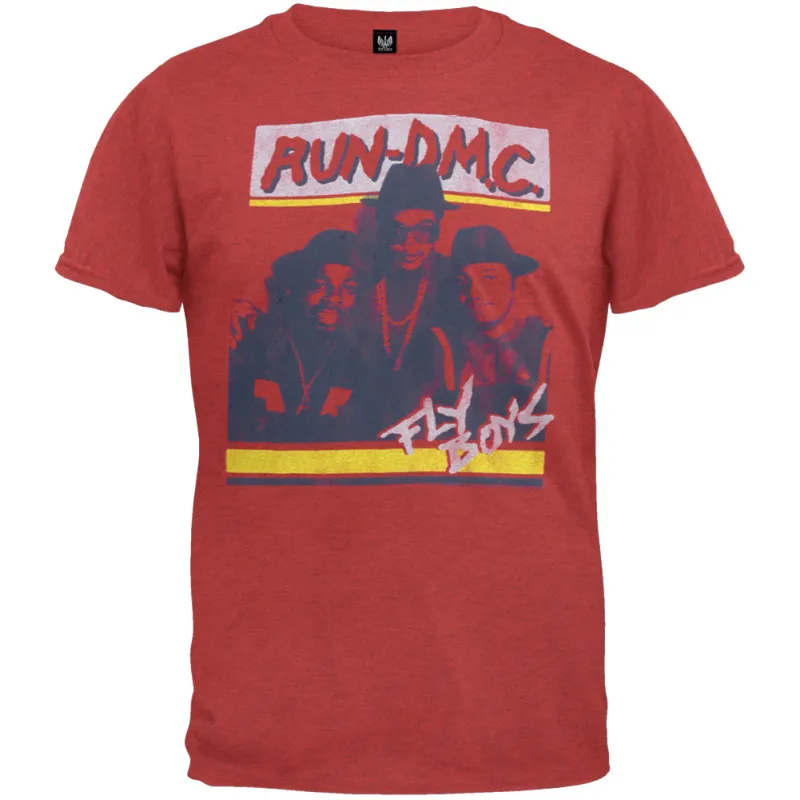 Run DMC - Fly Boys Soft Mens T Shirt made by Old Glory