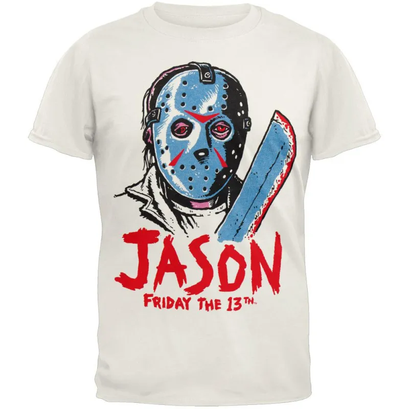 Friday The 13th - Drawn Ringer T-Shirt made by Old Glory