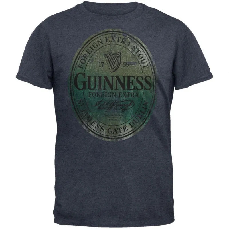 Guinness - Gradient Crest Soft T-Shirt made by Guinness