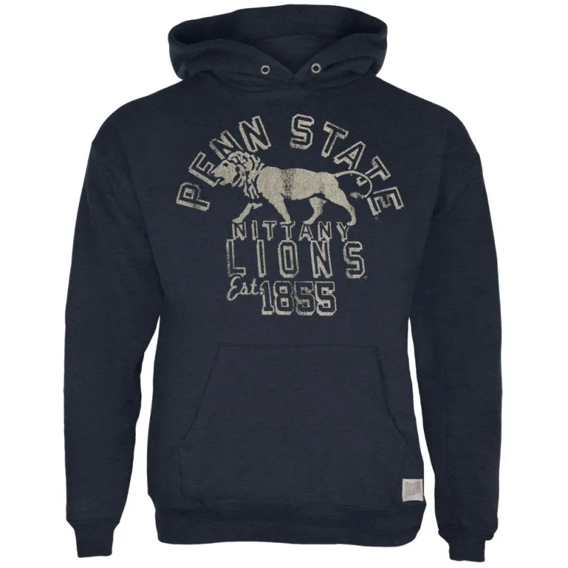 Penn State Nittany Lions - Es Tri-Blend Adult Pullover Hoodie made by Old Glory