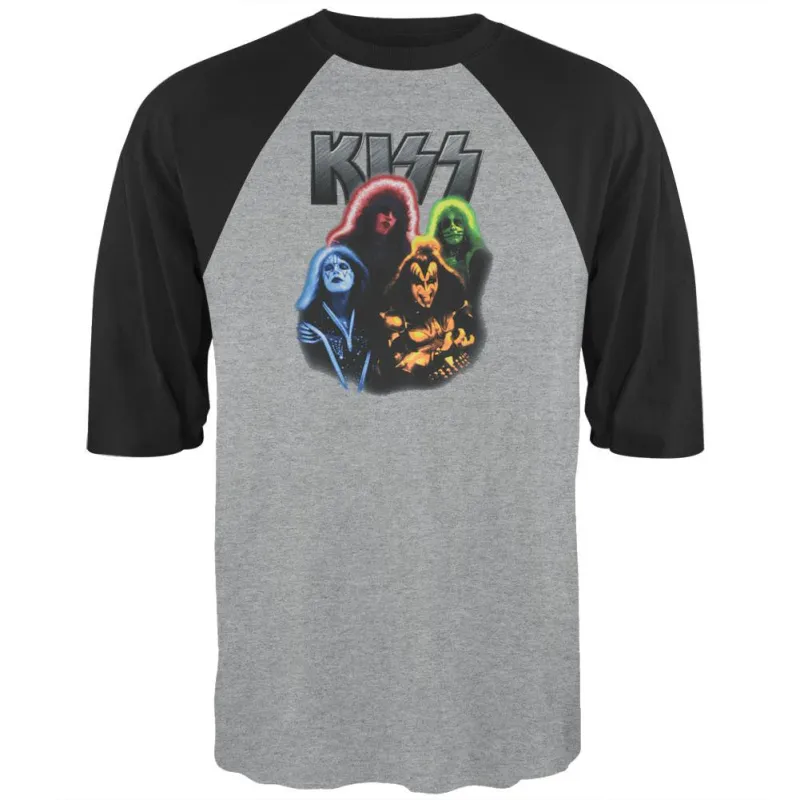 Kiss - Shock Me Raglan made by Kiss