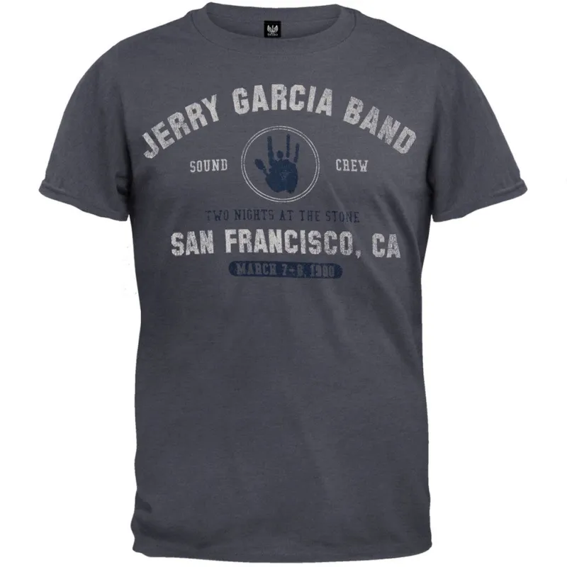 Jerry Garcia - JGB San Francisco Soft T-Shirt made by Old Glory