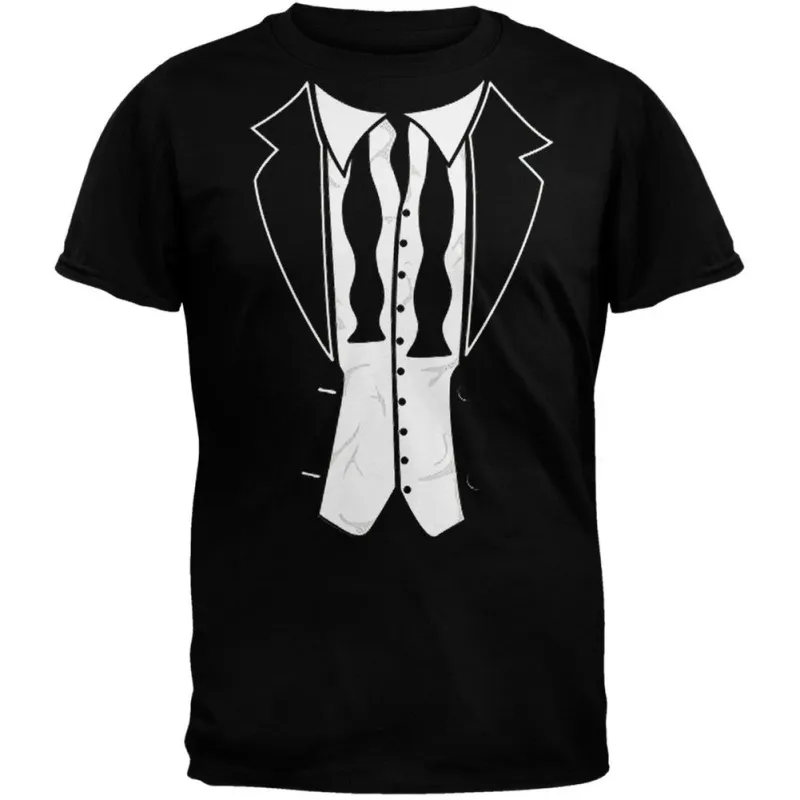 Halloween Disheveled Tuxedo T-Shirt made by Old Glory