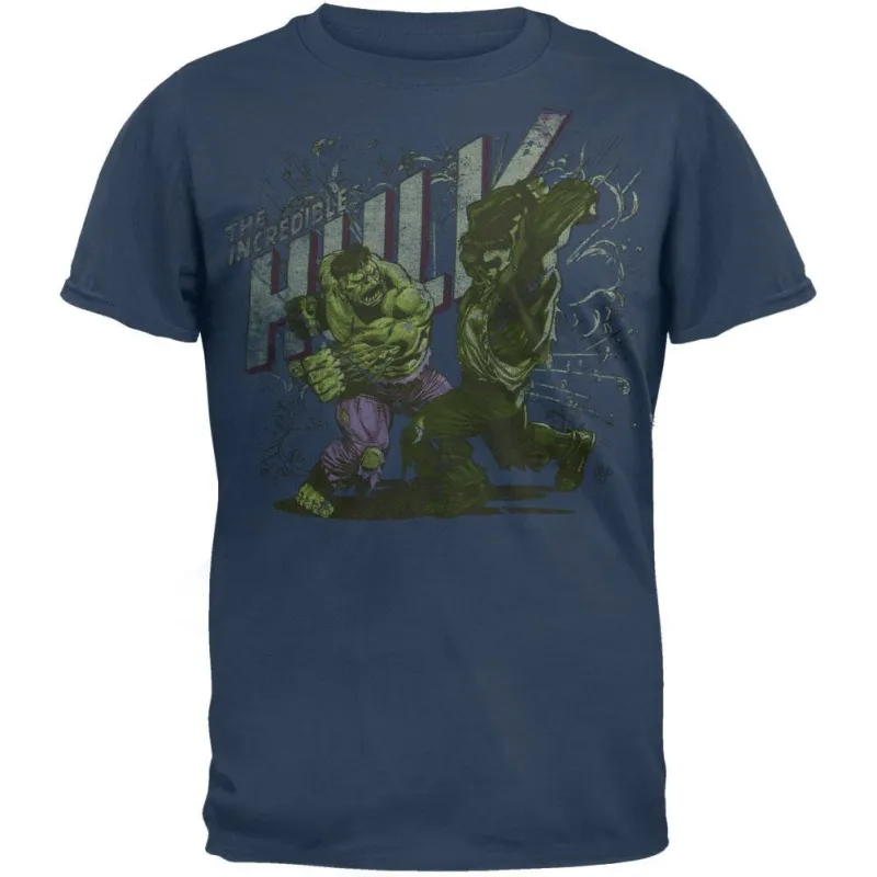 Incredible Hulk - Rage & Fury Soft T-Shirt made by Old Glory
