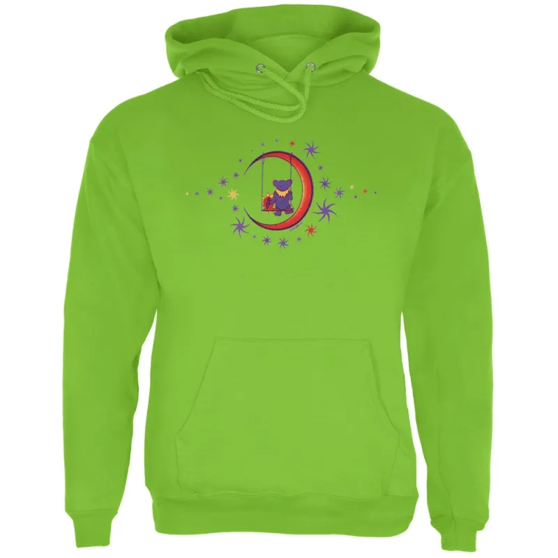 Grateful Dead - Moon Swing Pullover Hoodie Green made by Grateful Dead
