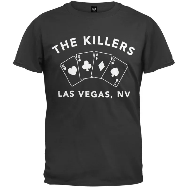 The Killers - Ace Initials Soft T-Shirt made by The Killers