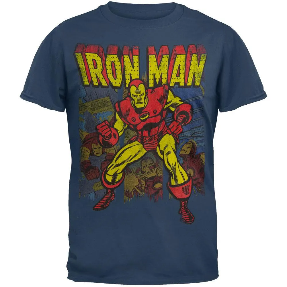 Iron Man - Iron Panes Soft T-Shirt sold by Old Glory