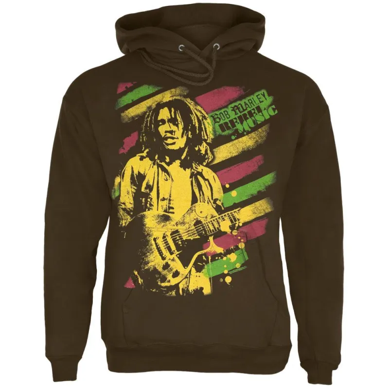 Bob Marley - Rebel Music Hoodie made by Old Glory