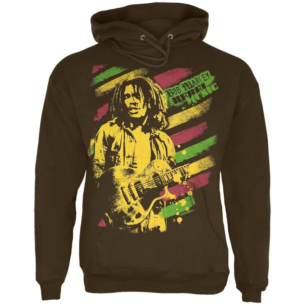 Bob Marley - Rebel Music Hoodie sold by Old Glory