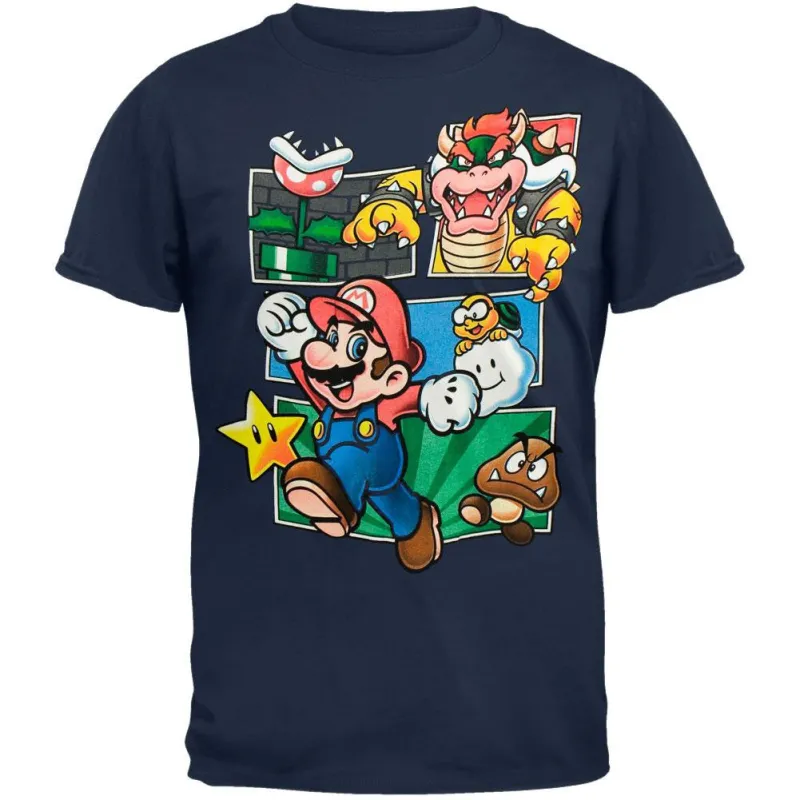 Nintendo - Mario Action T-Shirt made by Nintendo
