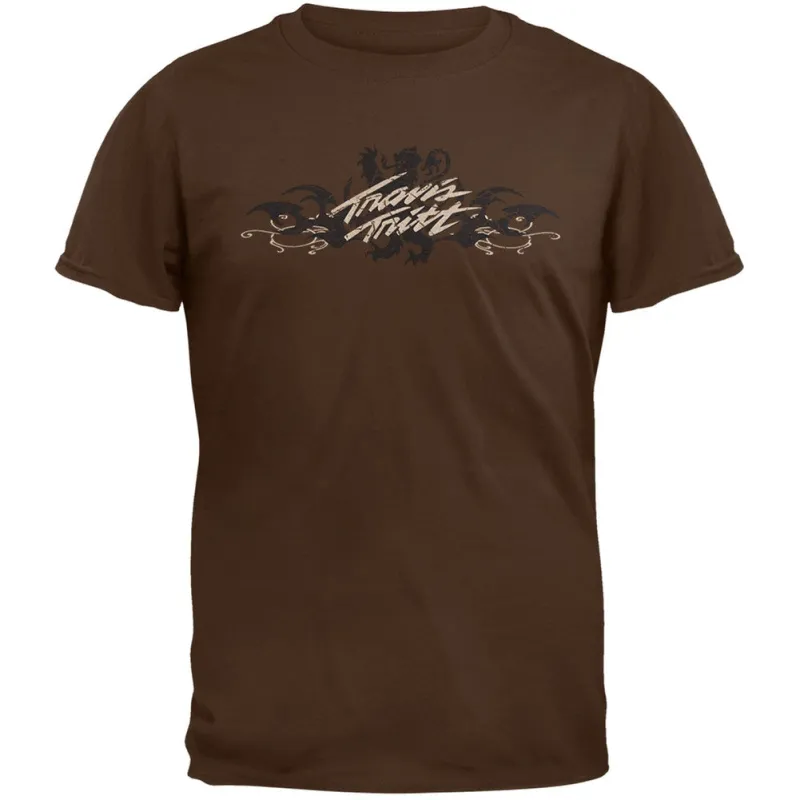 Travis Tritt - Tattoo Logo Lion 2009 Tour T-Shirt made by Old Glory