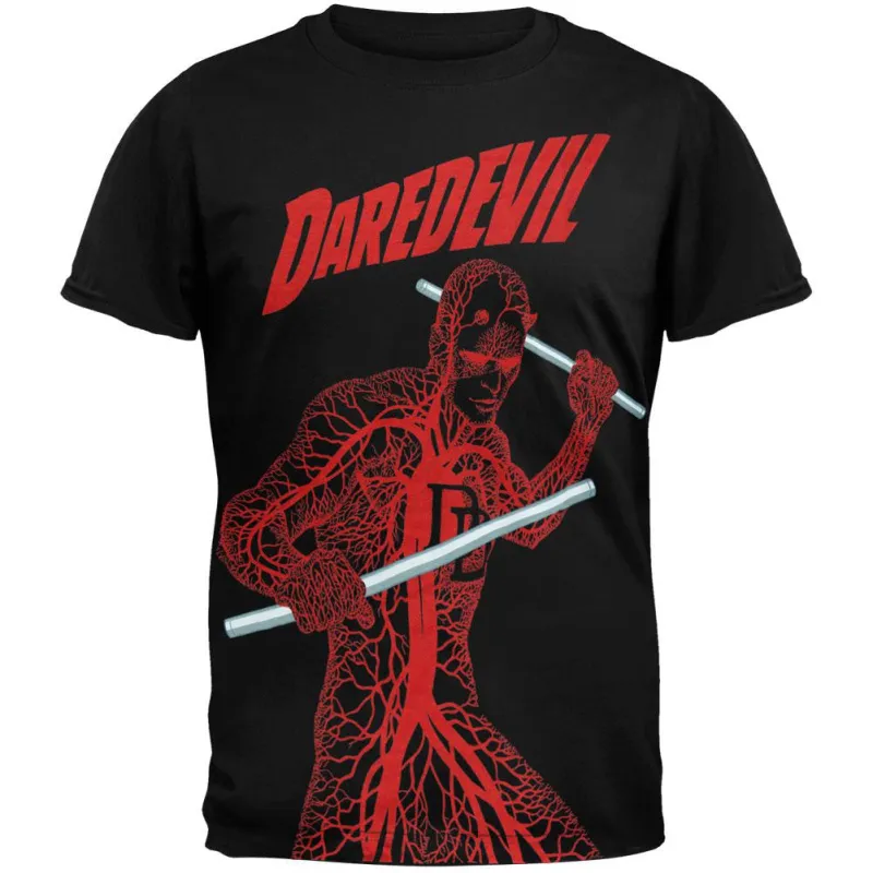 Daredevil - Nervous System Subway T-Shirt made by Old Glory