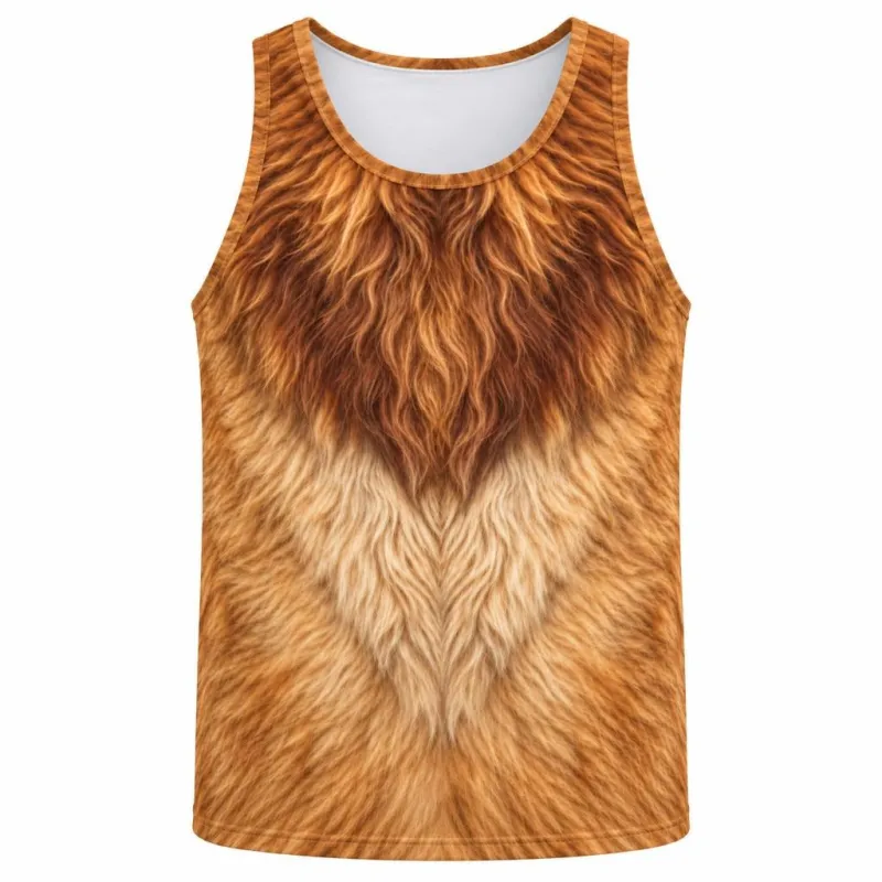 Scaredy-Cat Costume All Over Mens Tank Top made by Old Glory