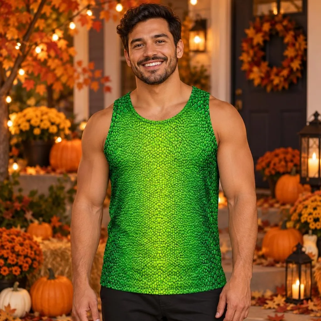 Charming Chameleon Sidekick Costume All Over Men's Tank Top sold by Old Glory product image thumbnail 4