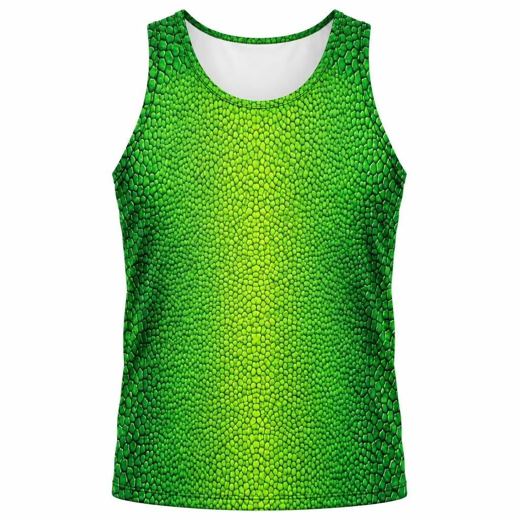 Charming Chameleon Sidekick Costume All Over Men's Tank Top sold by Old Glory